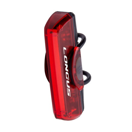 LONGUS Light LATCH rear 16LED 8f USB 50lm black LONGUS Light LATCH rear 16LED 8f USB 50lm black