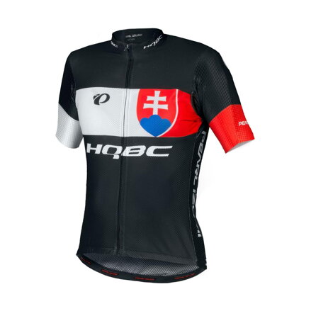 HQBC Jersey QPI SK TEAM LADY short sleeve black/red