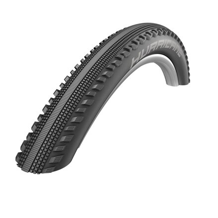 SCHWALBE Plášť HURRICANE (42-622) 28x1.60 Performance 67EPI RaceGuard 585g Čierny reflex