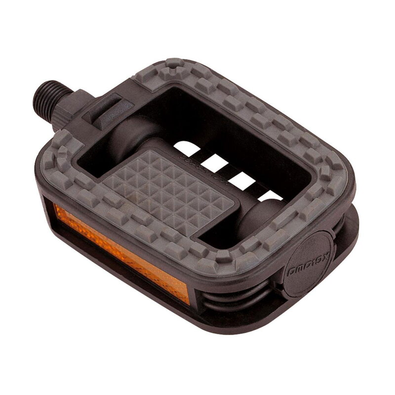 LONGUS Pedals TREKK PP plastic anti-slip, ball bearing