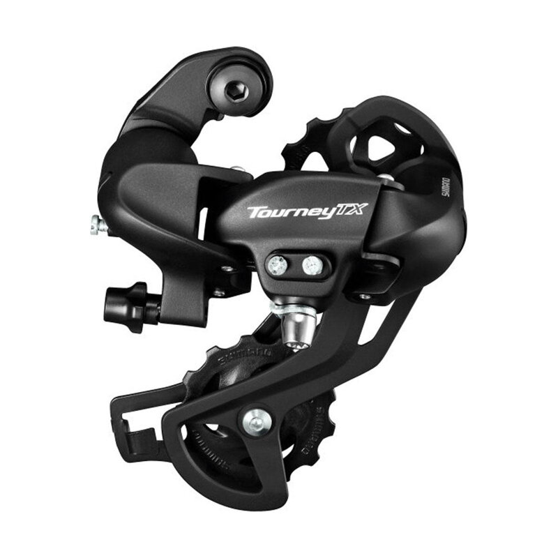 SHIMANO Derailleur Tourney TX RD-TX800 7/8-speed without hanger black