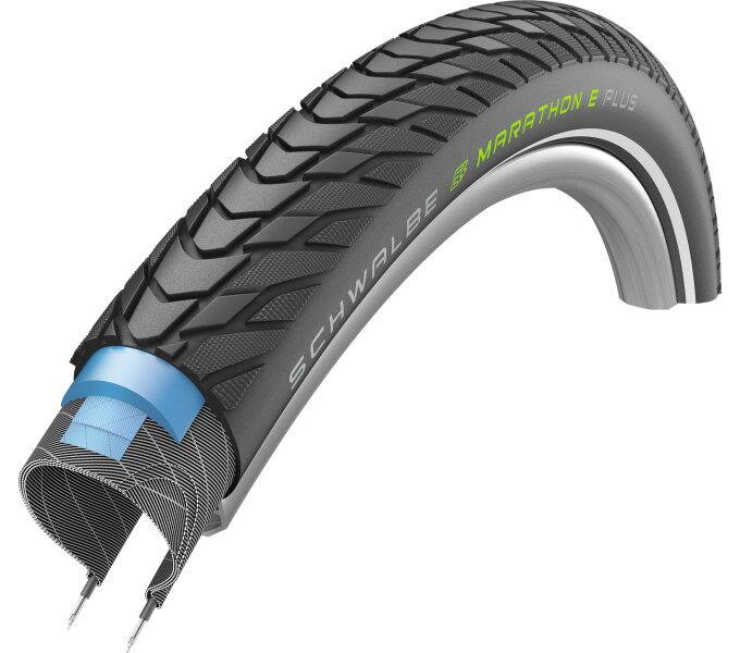 SCHWALBE Plášť MARATHON E-PLUS (50-622) 28x2.00 Performance 67EPI Smart DualGuard 1210g Reflex E-Bike