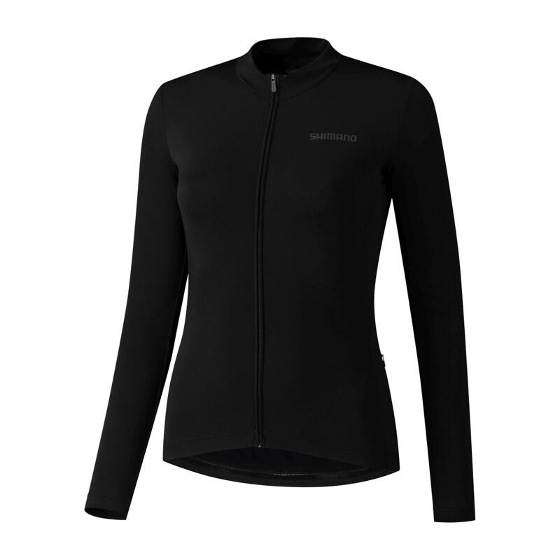 SHIMANO Women's jersey KAEDE THERMAL LONG black