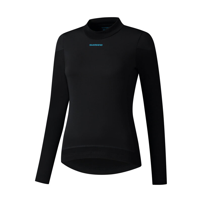 SHIMANO Women's T-shirt BEAUFORT LONG BASE LAYER black